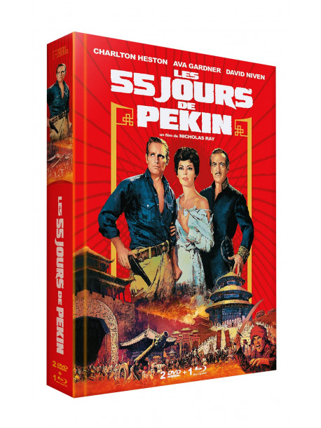 55 Jours De Pekin (Les) (Edition Livret) (Blu-Ray+Dvd) [Edizione: Francia]