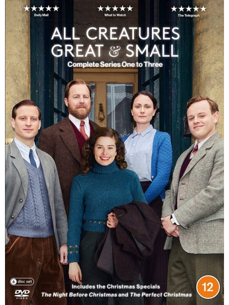 All Creatures Great And Small Series 1 To 3 + Christmas Specials [Edizione: Regno Unito]