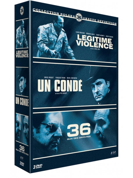 Legitime Violence/Un Conde/36 Quai Des Orfevres (3 Dvd) [Edizione: Francia]