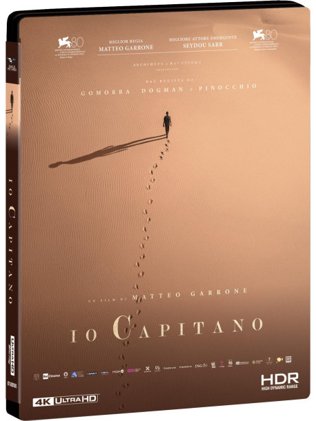Io Capitano (4K Ultra Hd+Blu-Ray Hd)