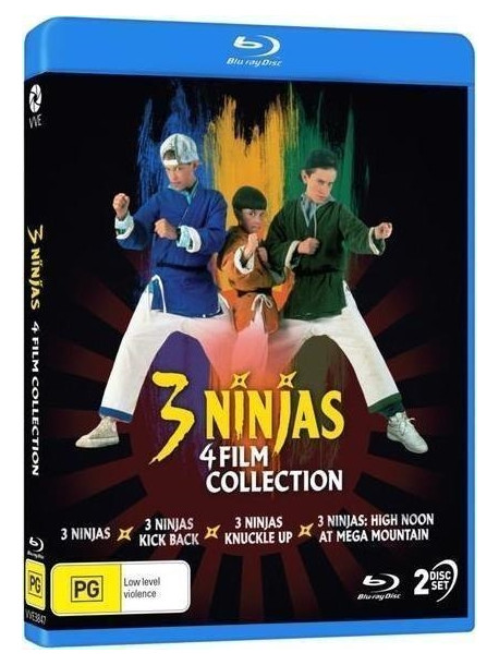 3 Ninjas: 4 Film Collection (2 Blu-Ray) [Edizione: Australia]
