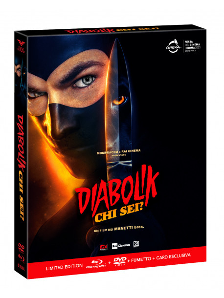 Diabolik - Chi Sei? (Blu-Ray+Dvd+Fumetto)