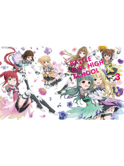 Yamamoto Shuhei - Tv Anime[Battle Girl Highschool]Dvd&Cd Box Vol.3 (8 Dvd) [Edizione: Giappone]