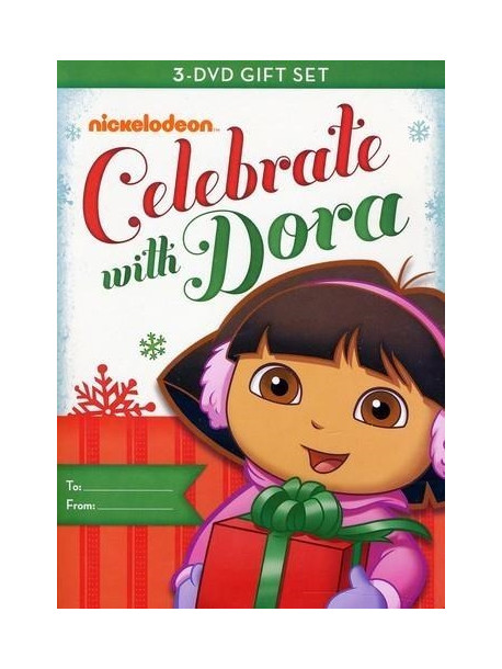 Dora The Explorer - Celebrate With Dora (3 Dvd) [Edizione: Stati Uniti]