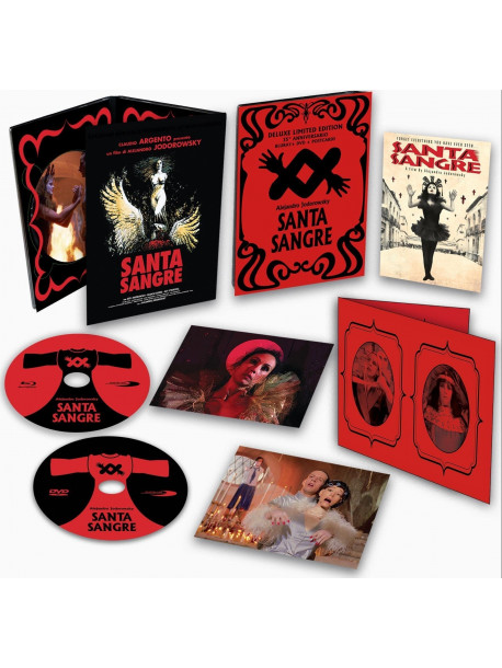 Santa Sangre (35Th Anniversary) (Deluxe Box Edition Blu-Ray + Dvd + Postcards + Gatefold Insert)