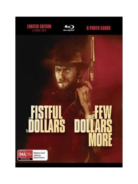 A Fistful Of Dollars / For A Few Dollars More - Limited Edition Blu-Ray (Lenticular Slipcase & Art Cards) [Edizione: Australia]