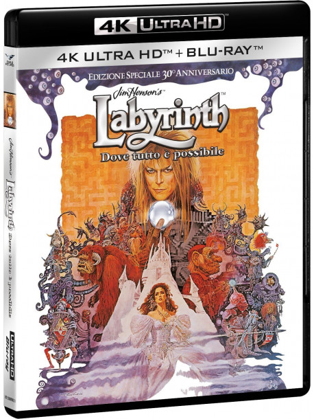 Labyrinth - Dove Tutto E' Possibile (4K Ultra Hd+Blu-Ray Hd)