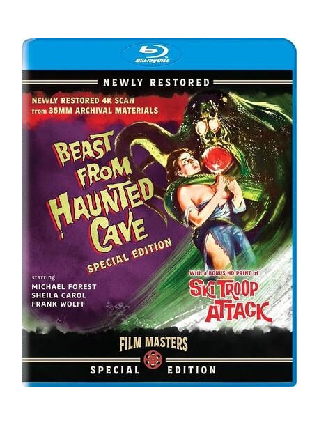Beast From Haunted Cave (1959) / Ski Troop Attack [Edizione: Stati Uniti] (2 Blu-Ray)