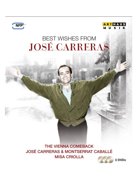 Jose' Carreras  - Best Wishes From (3 Dvd)