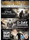 War Triple Pack (1944 D-Day Survivor Escape From Warsaw) (2 Dvd) [Edizione: Regno Unito]
