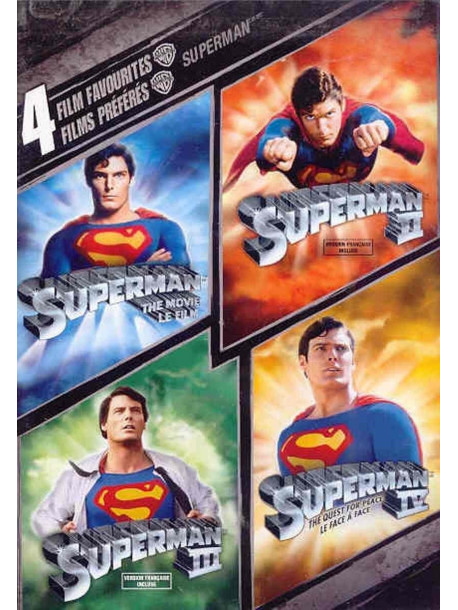 4 Film Favorites: Superman (Superman: The Movie/Superman Ii/Superman Iii/Superman Iv: The Quest For Peace) (Bilingual) [Edizione