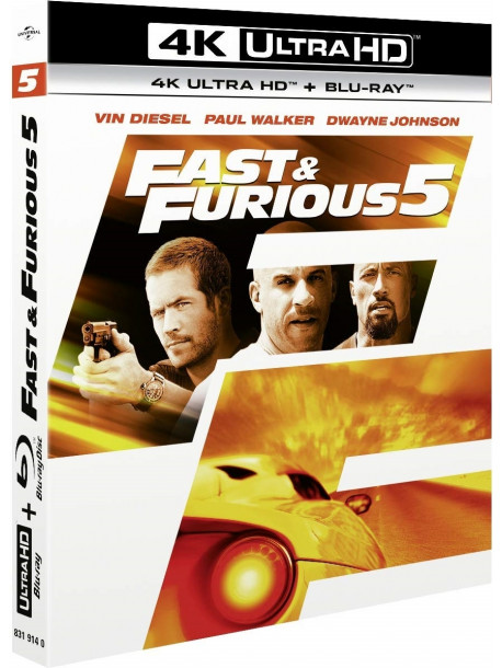 Fast & Furious 5 - Combo Uhd 4K + Bd [Edizione: Francia]