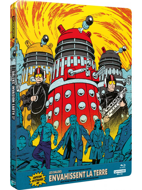Daleks Envahissent La Terre (Les) - Combo Uhd 4K + Bd - Steelbook [Edizione: Francia]
