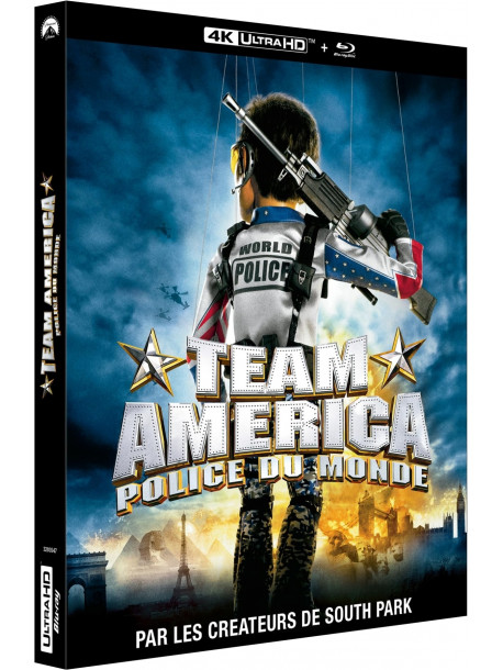Team America : La Police Du Monde - Combo Uhd 4K + Bd [Edizione: Francia]