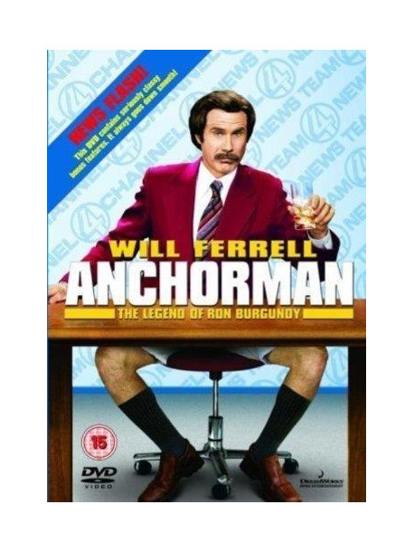 Anchorman - The Legend Of Ron Burgundy [Edizione: Regno Unito]