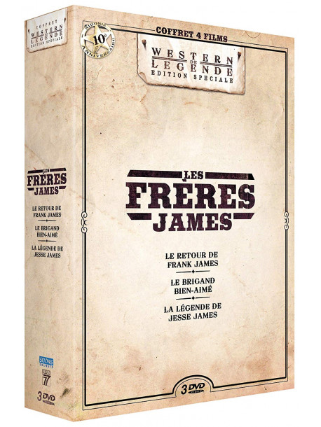 Les Freres James (3 Dvd) [Edizione: Francia]