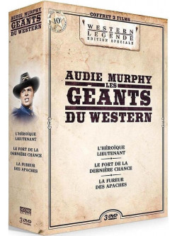 Audie Murphy Les Geants Du Western (3 Dvd) [Edizione: Francia]