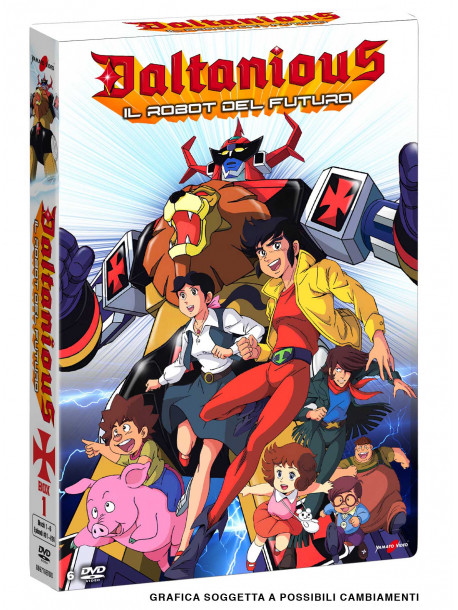 Daltanious - Il Robot Del Futuro 01 (6 Dvd)
