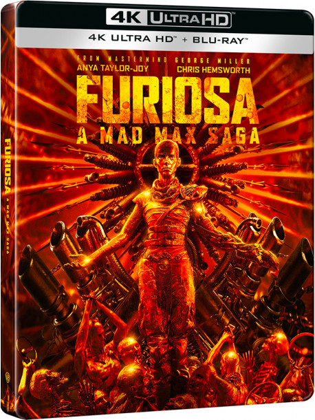 Furiosa: A Mad Max Saga (Steelbook 3) (4K Ultra Hd + Blu-Ray)