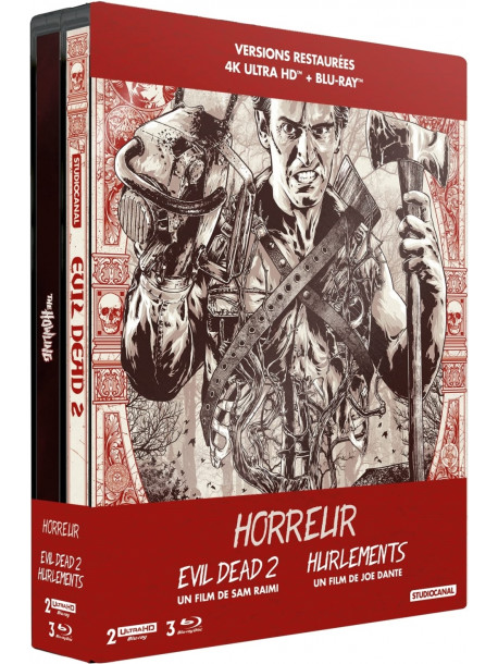 Coffret 2022 : Horreur - Combo Uhd 4K + Bd - Steelbook [Edizione: Francia]