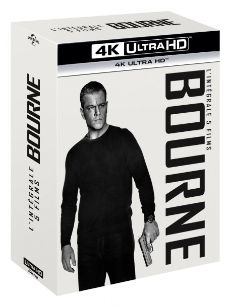 Jason Bourne 1 A 5 - Coffret Uhd 4K [Edizione: Francia]