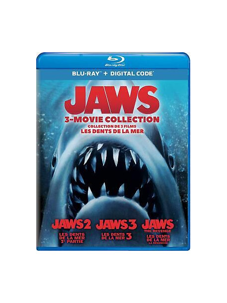 Jaws 3-Movie Collection - Blu-Ray + Digital [Edizione: Canada]