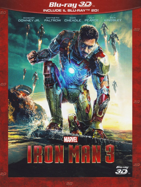 Iron Man 3 (3D) (Blu-Ray+Blu-Ray 3D)