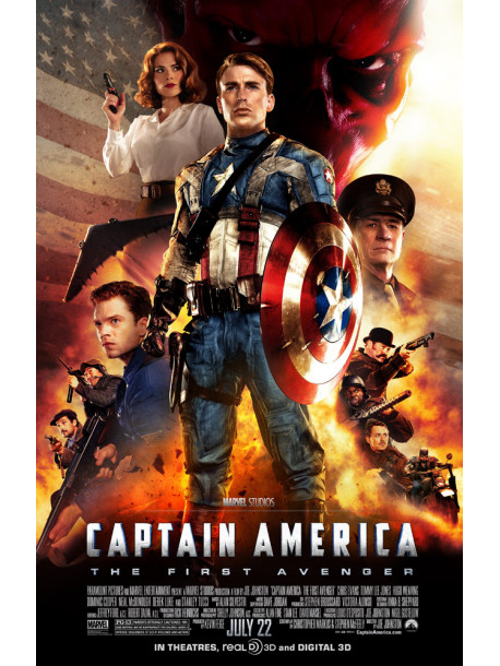 Captain America (3D) (Blu-Ray+Blu-Ray 3D)