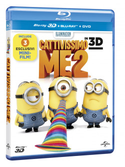 Cattivissimo Me 2 (3D) (Blu-Ray 3D+Blu-Ray+Digital Copy)