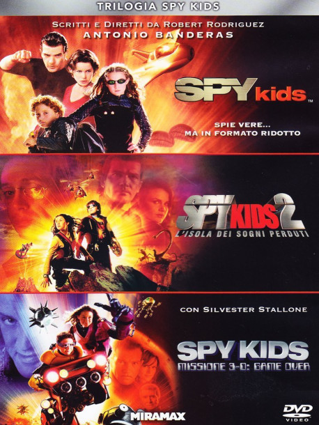 Spy Kids Trilogia (3 Dvd)