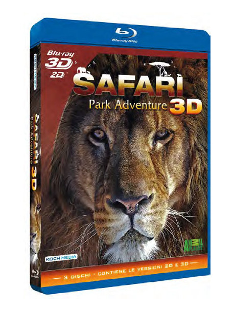 Safari Park Adventure 3D (3 Blu-Ray 3D)
