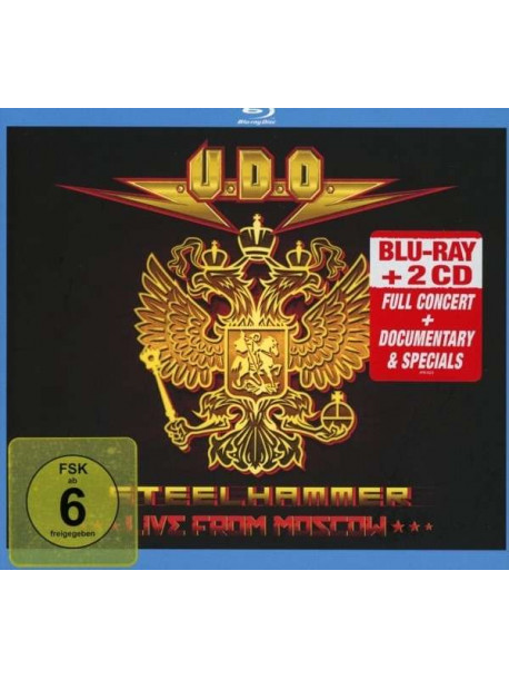 U.D.O. - Live From Moscow (Blu-Ray + 2 Cd)
