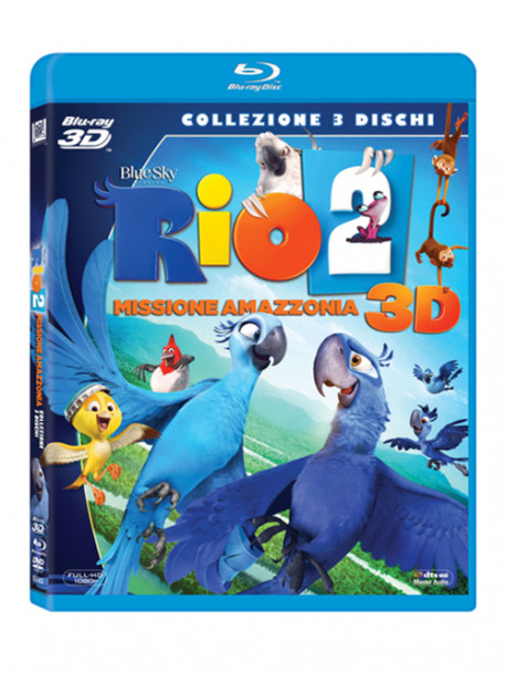 Rio 2 - Missione Amazzonia (3D) (Blu Ray 3D+Blu Ray+Dvd)