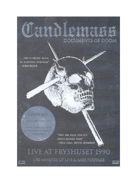 Candlemass - Documents Of Doom (2 Dvd)