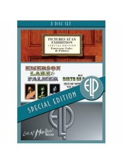 Emerson, Lake & Palmer - Pictures / Birth / Montreaux (3 Dvd)