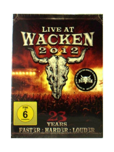 Live At Wacken 2012 (3 Dvd)