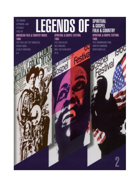Legends Of Spritual & Gospel Folk & Coun