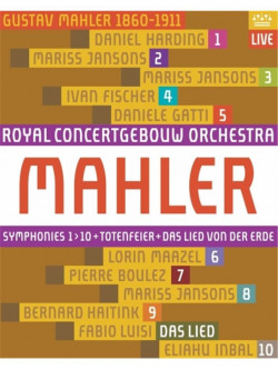 Gustav Mahler - Sinfonie (Integrale  n.1-10), Totenfeie (10 Blu-ray)