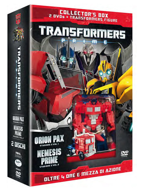 Transformers Prime - Stagione 02 01-02 (SE) (2 Dvd+Figure)