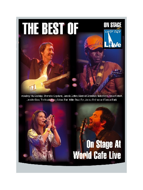 On Stage At World Cafe Live