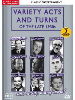 Variety Acts And Turns Of The Late 1930s