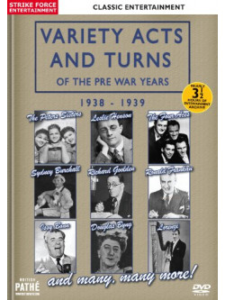 Variety Acts And Turns Of The Pre War Years 1938-1939