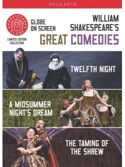 William Shakespeare - Great Comediae: The Taming Of The Shrew, Twelfth Night (3 Dvd)