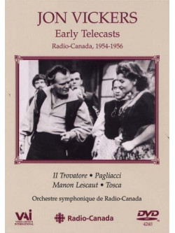Jon Vickers - Early Telecasts From Radio Canada - 1954-1956