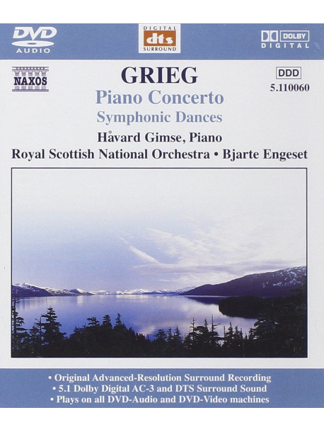 Edvard Grieg - Concerto Per Pianoforte Op.16, Danze Sinfoniche Op.64, In Autunno Op.11