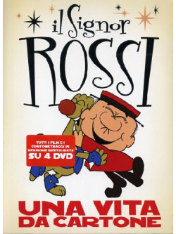 Signor Rossi (Il) - Una Vita Da Cartone (4 Dvd)