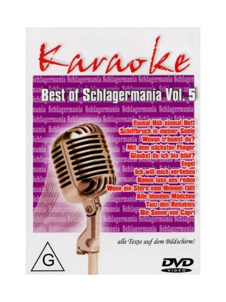 Karaoke - Best Of Schlagermania Vol 5