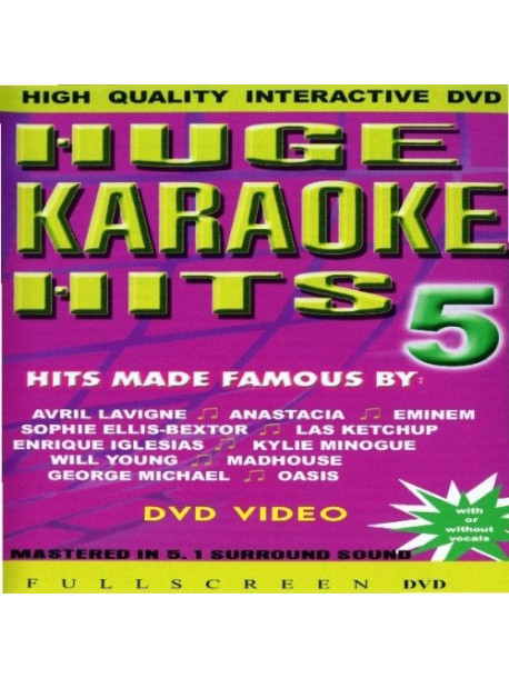 Karaoke - Huge Karaoke Hits 5