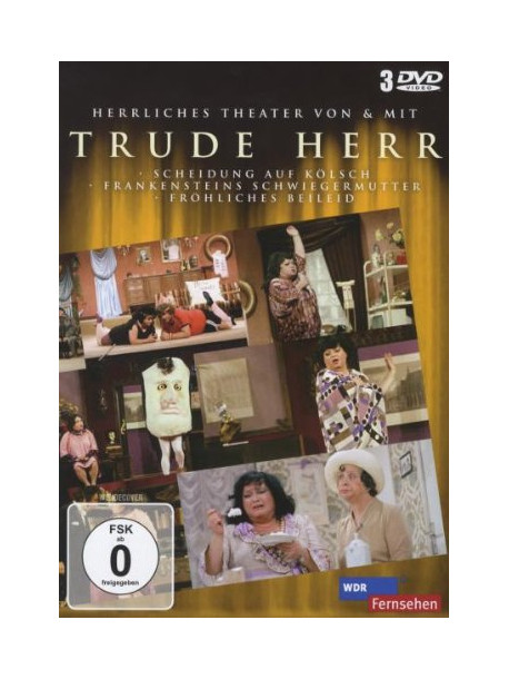 Trude Herr - Herrliches Theater Von & Mit (3 Dvd)