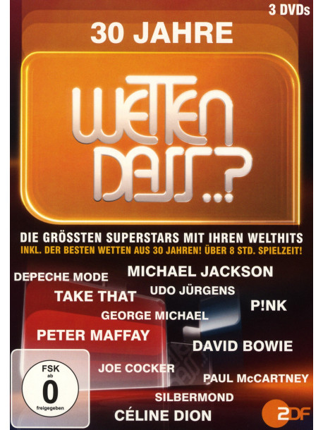 Wetten Dass - 30 Jahre (3 Dvd)